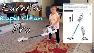 EUREKA RAPID CLEAN PRO ПОЛНЫЙ ОБЗОР И ТЕСТИРОВАНИЕ!!! | НЕОБХОДИМЫЙ БЕСПРОВОДНОЙ ПЫЛЕСОС