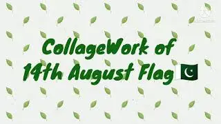 14 August Pakistan Flag Craft l DIY Pakistan Flag For 14 August l Happy Independence Day to all.