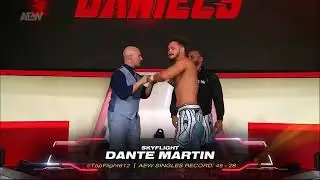 Dante Martin Entrance:  AEW Collision Janaury.03,2026