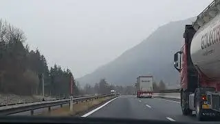 #semitrailer#A9, Pyhrnautobahn, Sattelz&uuml;ge, Rottenmann, Obersteiermark, Austria 