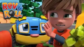 Rev & Roll 🚗 Making a Mess! & Cleaning up 🚗Episode 22 | Rev & Roll - WildBrain