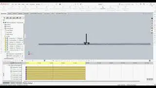 Motion Study for Linear Beam Cart