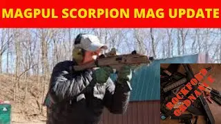 CZ SCORPION MAG TEST UPDATE ON MAGPUL MAGS