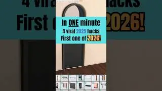 4 viral Sims 4 build hacks of 2025&hellip; plus the first 2026 trend 👀🎆.  #sims4 #sims4build #thesims4