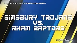 Simsbury High School Boys Varsity Basketball - January 13th, 2026