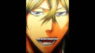 avg bleach charecter | bleach | manga edit | #mangaedit #jjkedit #bleach #aizen #fyp #shorts