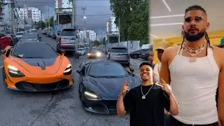 Juan Soto y Tatis Jr Llegaron En Estos Carros Deportivos a Una Discoteca En Rep.Dom
