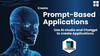 Prompt Based Application Workflow || RapidMiner || AI Studio || AI Automation