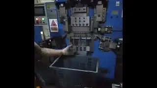 Two sets of Automatic Wire Forming Machine for Basket hook working smoothly in Customer's workshop