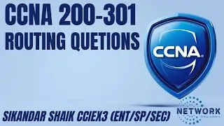 001 Types of Questions in Routing | CCNA Exam by Sikandar Shaik