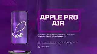 Apple PRO Air Wireless Microphone Earbuds Mobile Phone Accessories Sporting Bluetooth Headphone