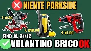 🔧 PARKSIDE Assente! BRICO Propone: Trapano EINHELL 64pz, Compressori STANLEY e Stufe