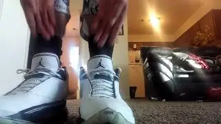 Jordan 22 on feet