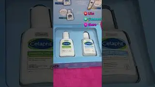 Cetaphil mini travel pack just rs 180#cetaphil #shorts #makeup #skincare #unboxing