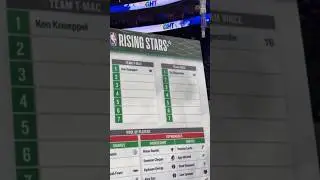 Vince Carter Drafts VJ Edgecombe to His Rising Stars Team