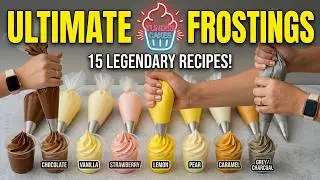 15 Legendary Frostings for Cakes, Cupcakes & Desserts!