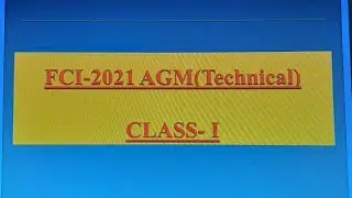FCI 2021 