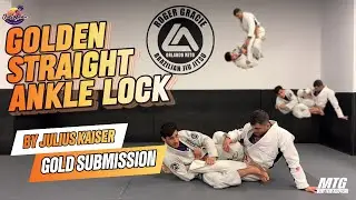 Golden Straight Ankle Lock 🥇 | Julius Kaiser BJJ