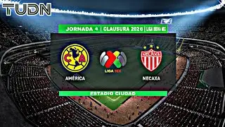 AMÉRICA VS NECAXA | JORNADA 4 LIGA BBVA MX | CL2026 |