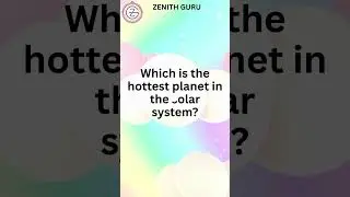 Which is the hottest planet in the solar system?