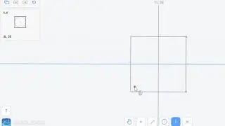 Euclidea tutorial - Circle in square