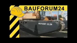 Remu Big-Float Amphibien Bagger - Dieser Bagger kann schwimmen!  Walkaround