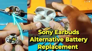 Sony earbuds alternative battery replacement 