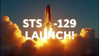 STS-129: NASA Atlantis Launch in Stunning HD 🚀 | Inspired by NASA