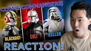EVERY SINGLE Clone Trooper Commander Explained! Reaction! | Red Five