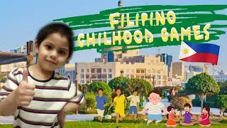 Filipino Childhood Games in Al Bidda Park! (Qatar) l Josh Andrei TV