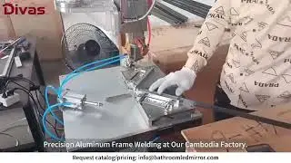 Why Wholesalers Choose Cambodia-Made LED Mirrors | Full Production Walkthrough