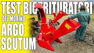 BIOTRITURATORI Del Morino ARGO | SCUTUM | Test in Campo | TRATTORIPELLEGRINI.COM #delmorino