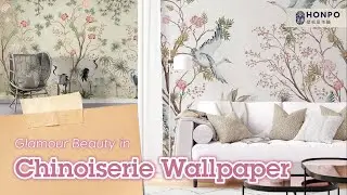 Chinoiserie Wallpaper | HONPO Wallpaper Design in Singapore
