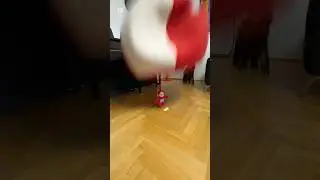 Po in trouble (teletubbies, comedy, parody, watch out, danger zone, toy, diy, meme, problem, plush)