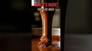 🤯How Chocolate Is Made 🍫 | Inside a Modern Factory #Shorts#ChocolateFactory#HowItsMade#YouTubeShorts