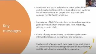 Andrew Gumley - Psychological approaches to addressing loneliness & social isolation