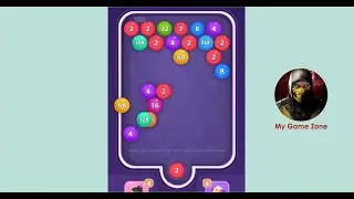 Level 1-5 | Shoot Bubbles and Merge Bubble | 2048 Bubble Merge | #gameplay