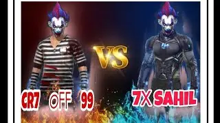 CR7 OFF 99 V/S 7X SAHIL.      ONE vs ONE costom match