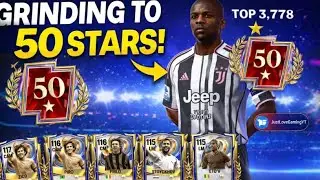 Intense Grind to 50 STARS FC MOBILE | Can we do it ?