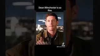 Dean Winchester is so fine #deanwinchester #supernatural