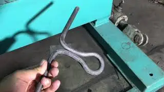 12 mm ROD CEILING FAN HOOK BENDING MACHINE | www.vesurface.com