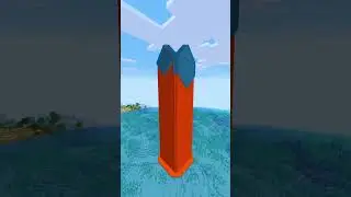 Minecraft lava tower base |#minecraft |#minecraftmemes |#viral