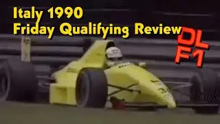 F1 Italy 1990 - Friday Qualifying 🇮🇹 (Short Review)