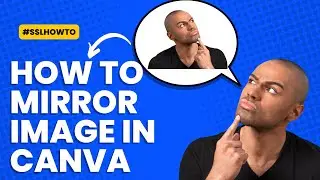 How to Mirror Image in Canva I How to Flip Image in Canva
