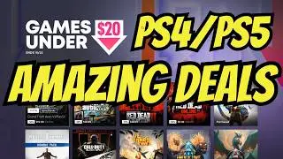 Потрясающие предложения на PS4 и PS5 до 20 долларов! Скидки в магазине PSN