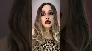 Макияж дым #makeup #визажист #makeupartist #beautybloger #макияж #хэллоуин #makeuptutorial #christi