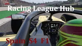 F1 2018 but I had a bad setup - Racing League Hub (Spain S4 F1)