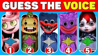 Guess the POPPY PLAY TIME Characters by Their Voice - Quiz for Fans!
