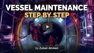 Vessel Maintenance Step by Step | Oil & Gas Shutdown Procedure Explained by Zubair Ahmed