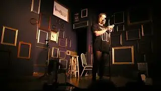 Cierra reading poetry @Camp Bar open mic Sep 25th 2023